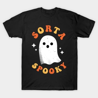 Sorta Spooky Funny Halloween Ghost T-Shirt